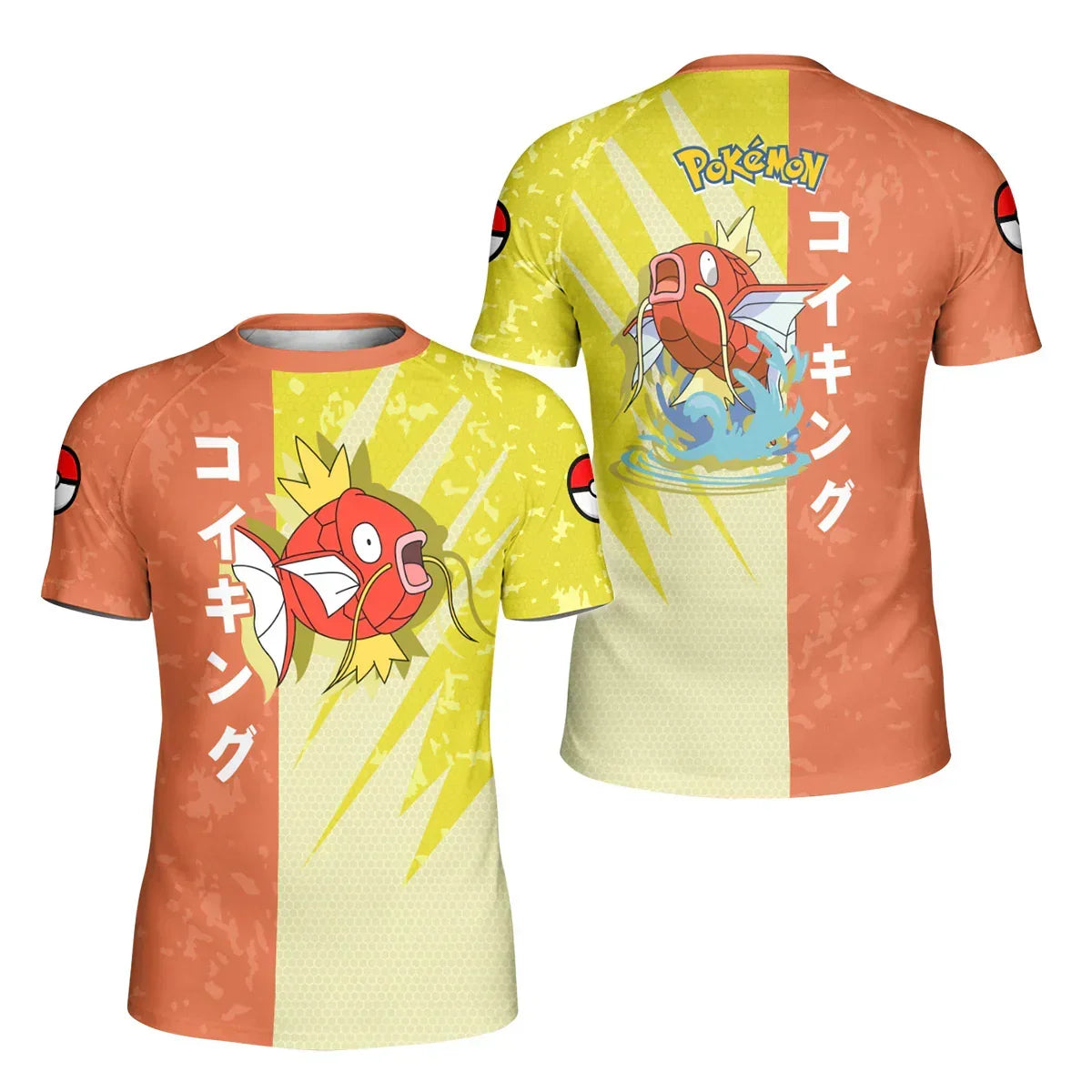 Pokemon Magikarp Splash Kids Rash Guard
