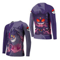 Pokemon Mega Gengar Kids Rash Guard