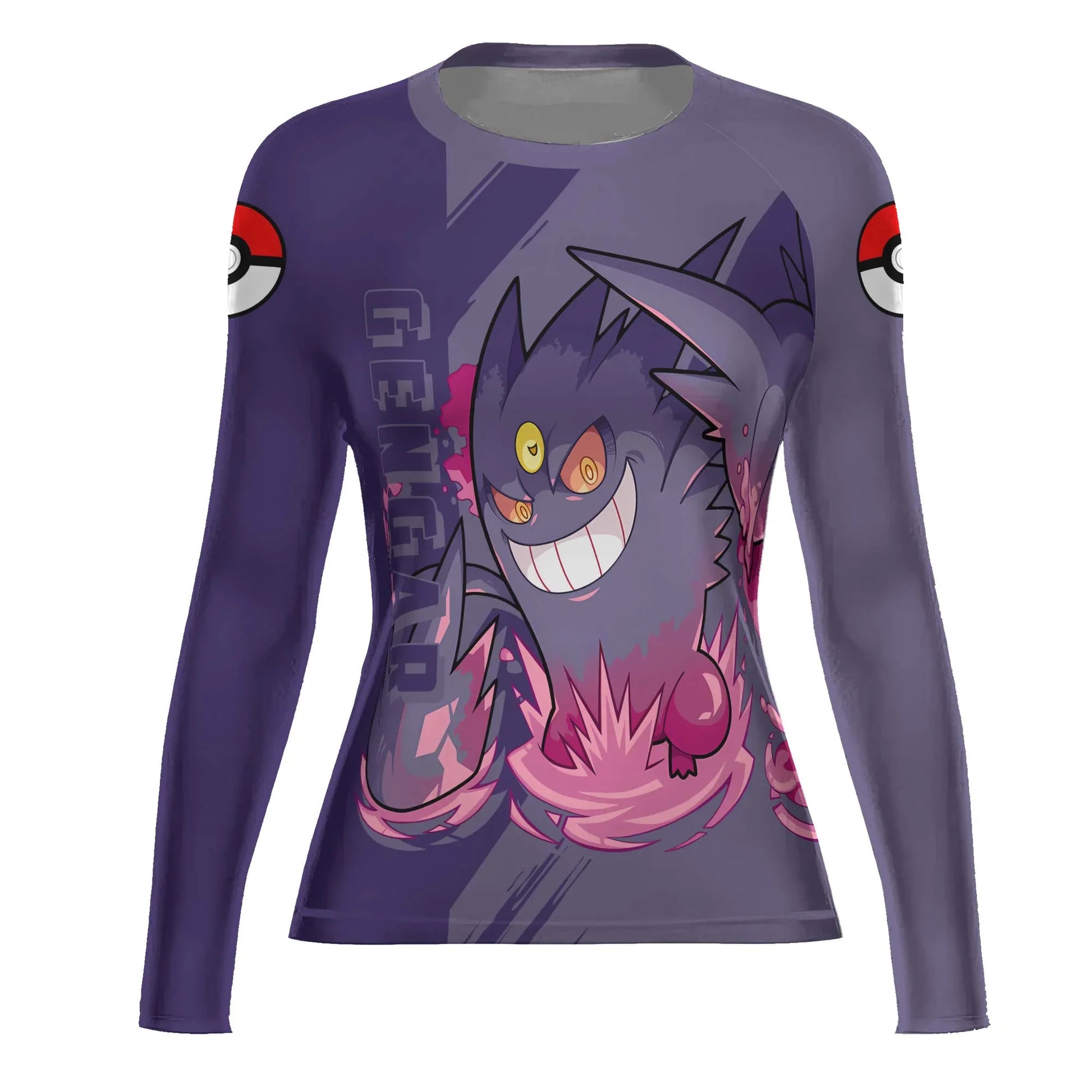 Pokemon Mega Gengar Rash Guard