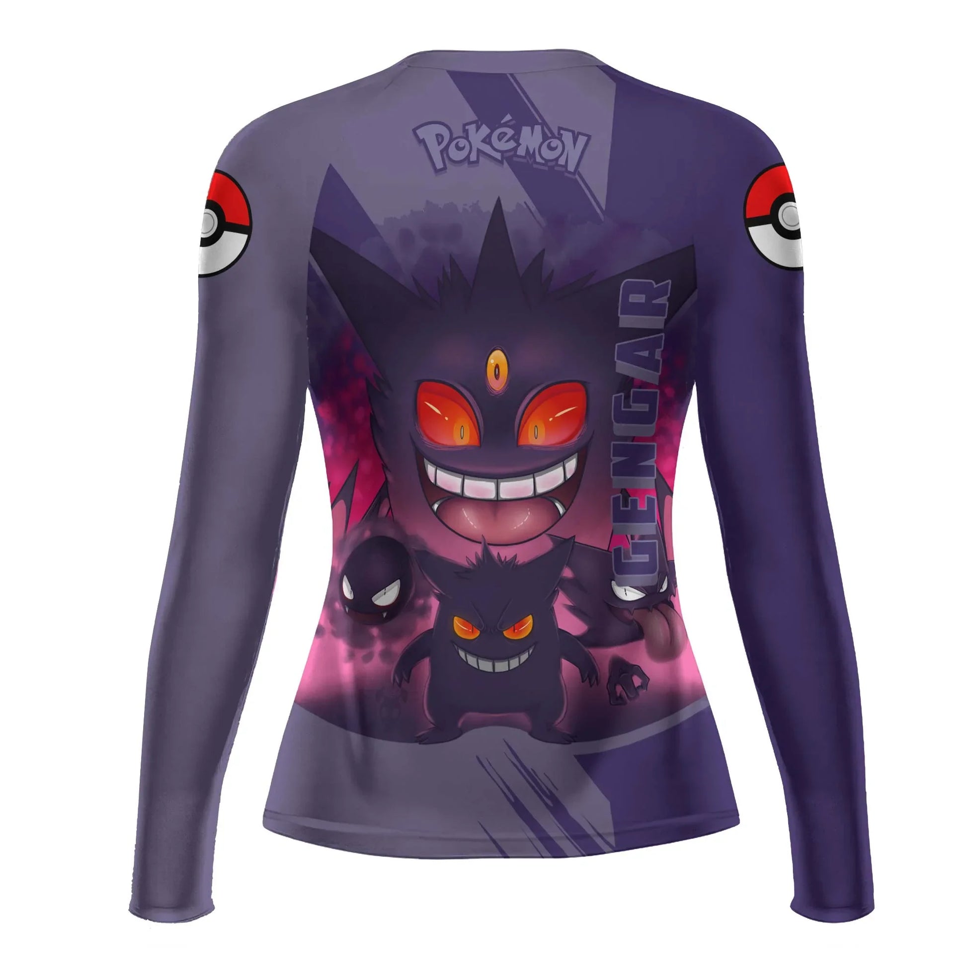 Pokemon Mega Gengar Rash Guard