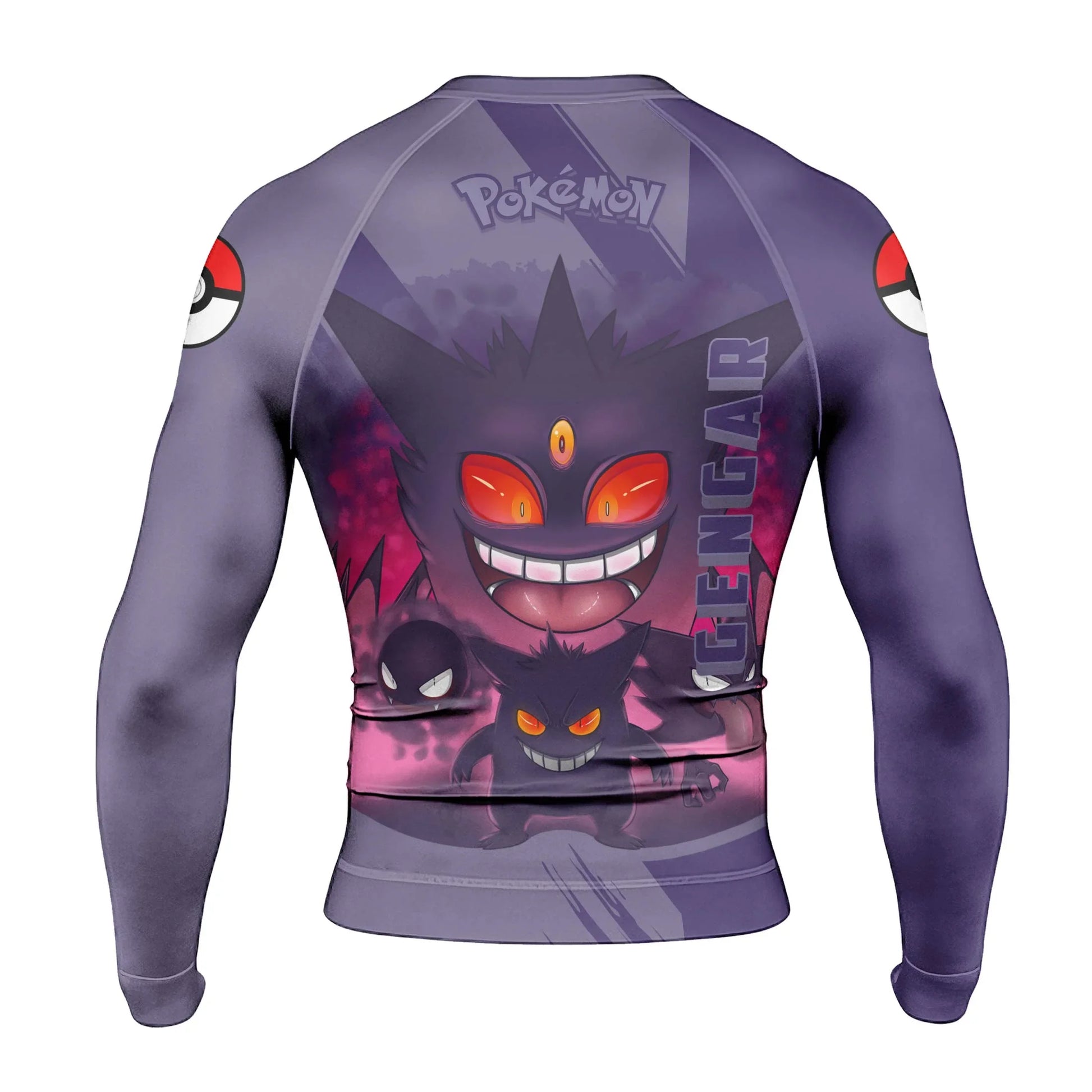 Pokemon Mega Gengar Rash Guard