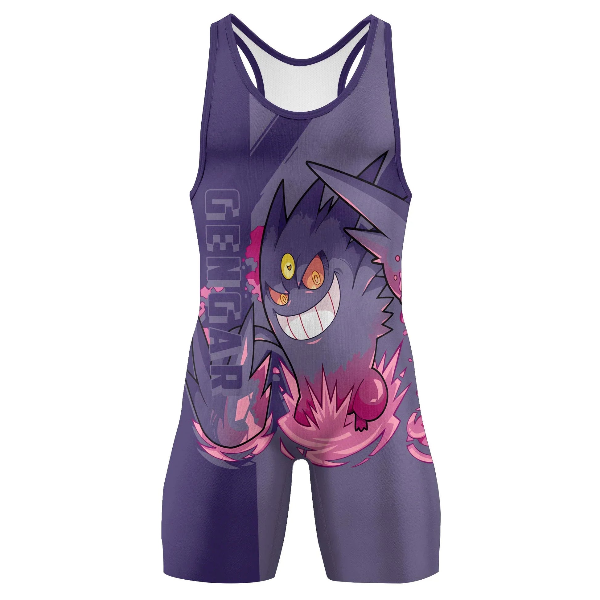 Pokemon Mega Gengar Wrestling Singlet