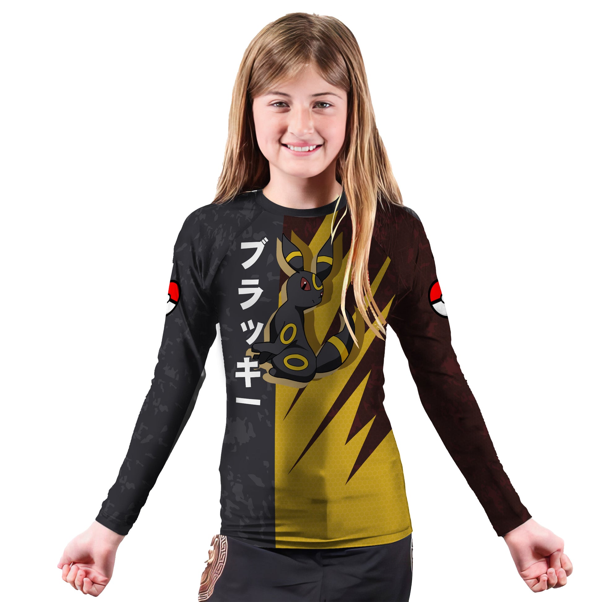 Pokemon Mega Umbreon Kids Rash Guard