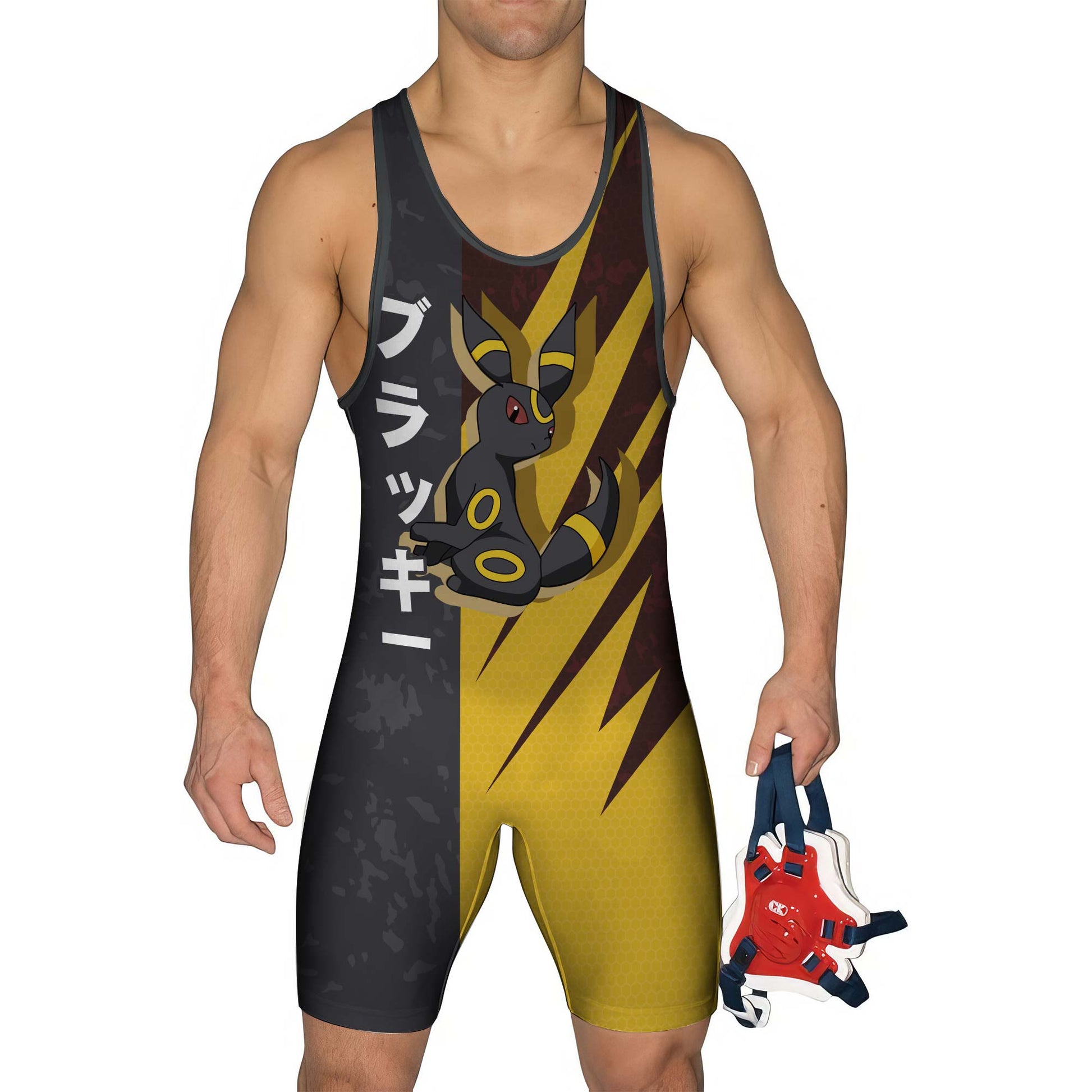 Pokemon Mega Umbreon Wrestling Singlet