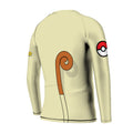 Pokemon Meowth Face Kids Rash Guard