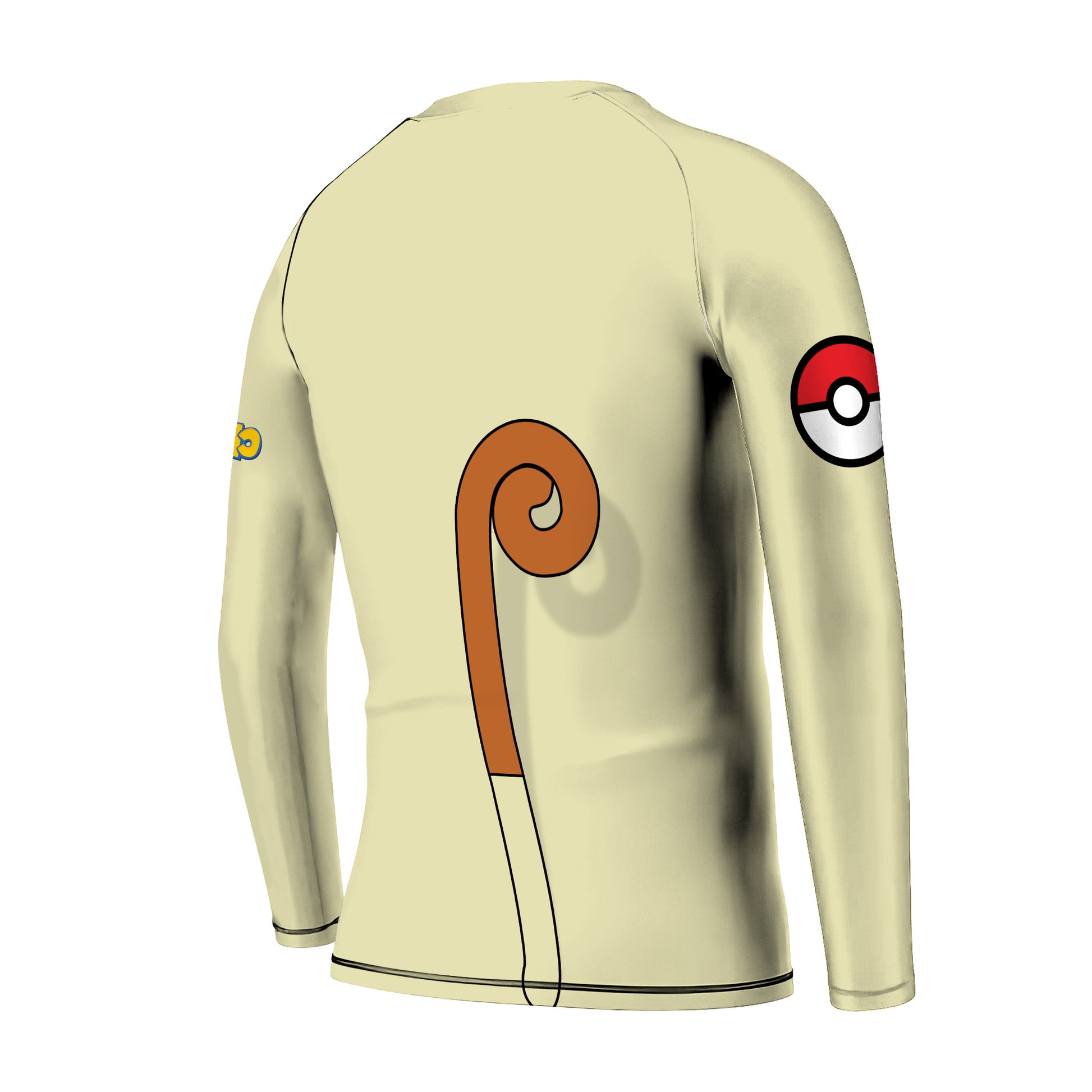 Pokemon Meowth Face Kids Rash Guard