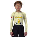 Pokemon Meowth Face Kids Rash Guard