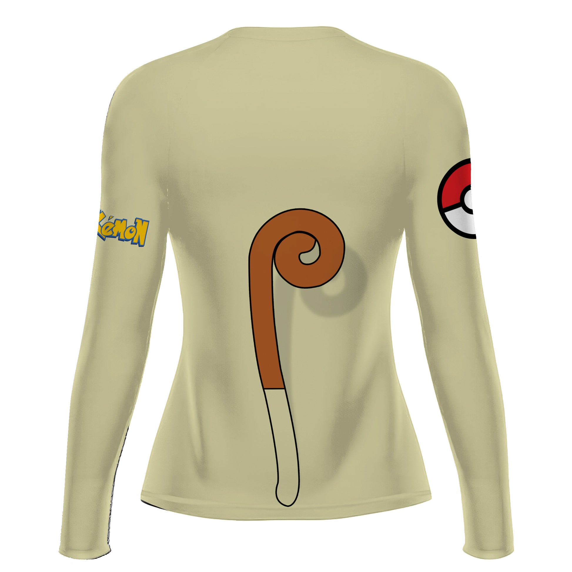 Pokemon Meowth Face Rash Guard