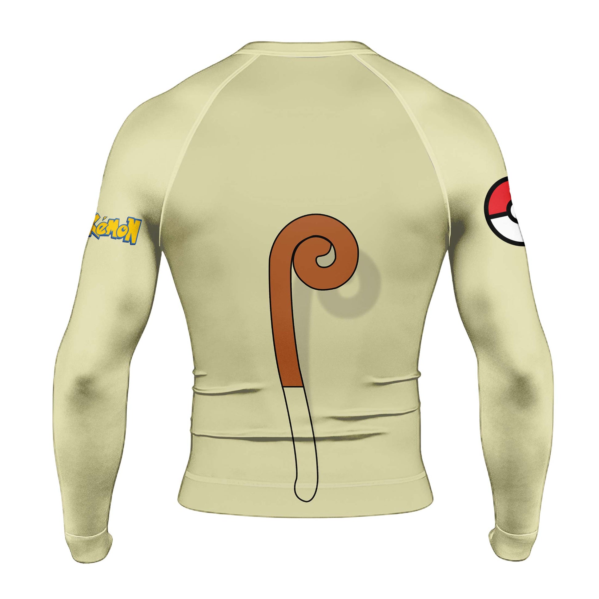 Pokemon Meowth Face Rash Guard