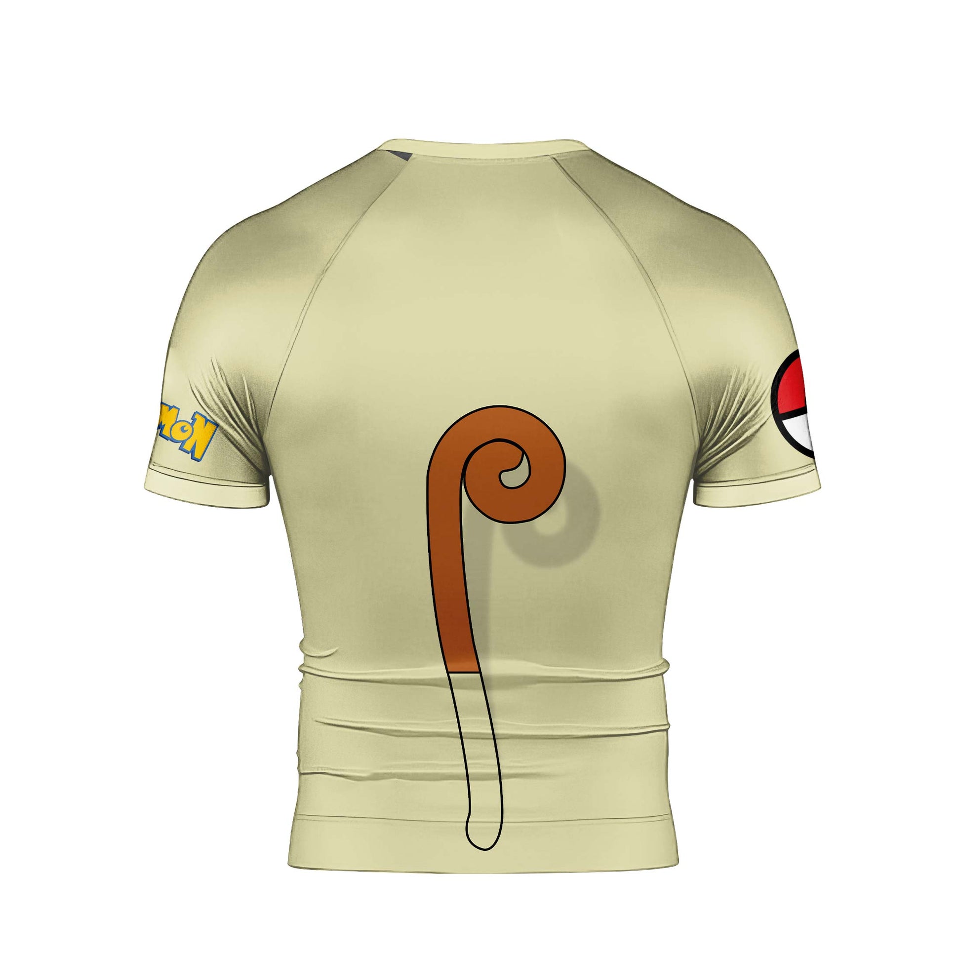 Pokemon Meowth Face Rash Guard