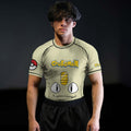 Pokemon Meowth Face Rash Guard