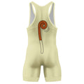 Pokemon Meowth Face Wrestling Singlet