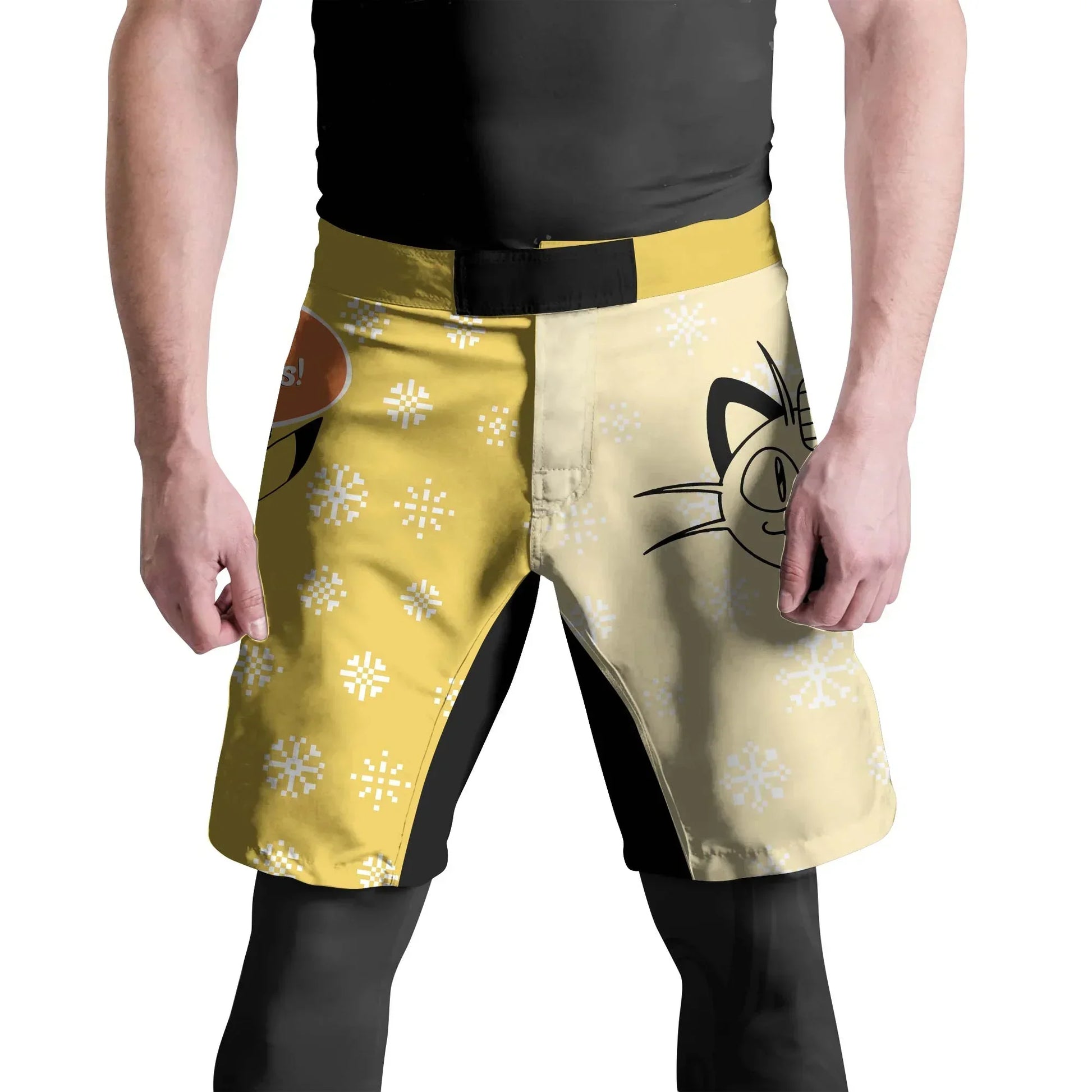 Pokemon Merry Christmas Fight Shorts