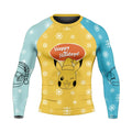 Pokemon Merry Christmas Rash Guard