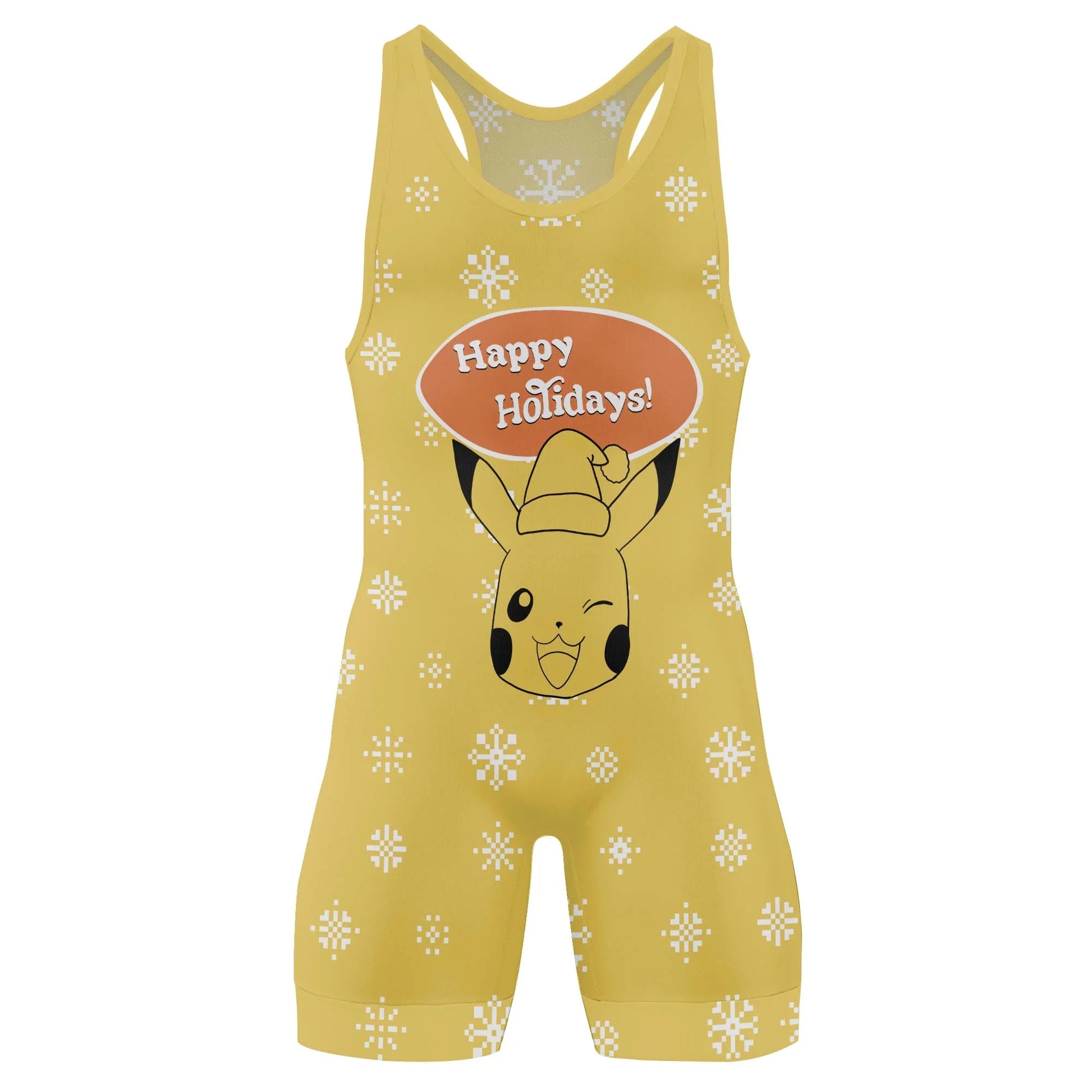 Pokemon Merry Christmas Wrestling Singlet