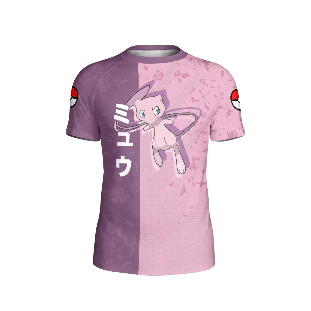 Pokemon Mew Creature Of God Kids Rash Guard