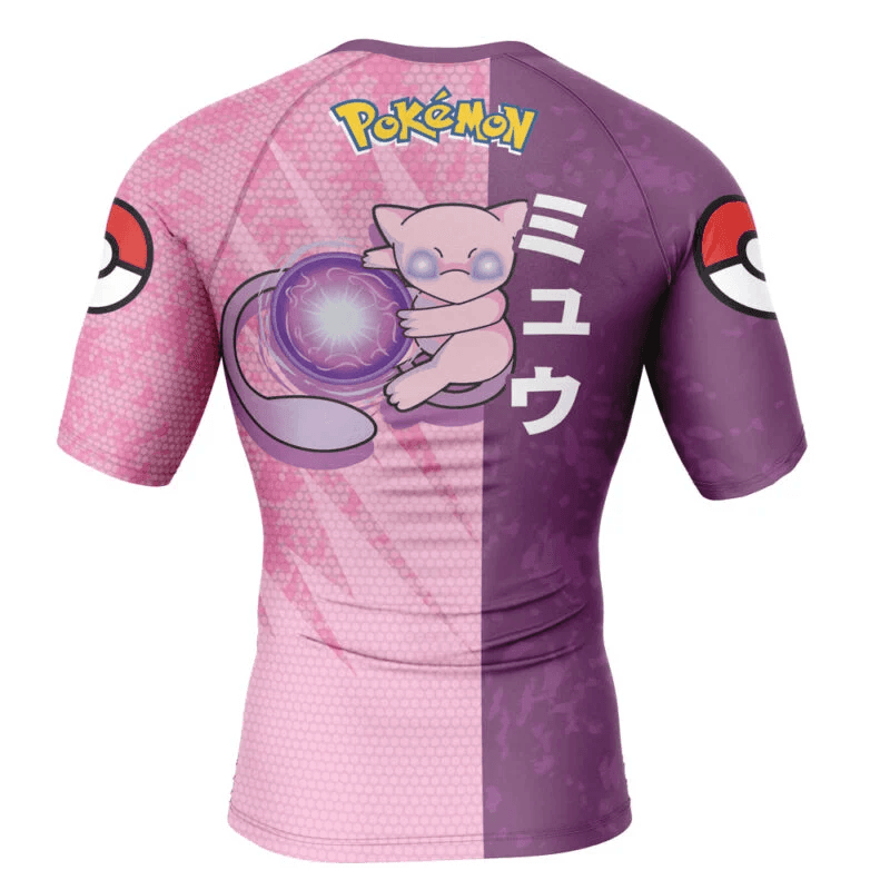 Pokemon Mew Creature Of God Rash Guard