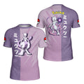 Pokemon Mewtwo Artificial Pokemon Kids Rash Guard