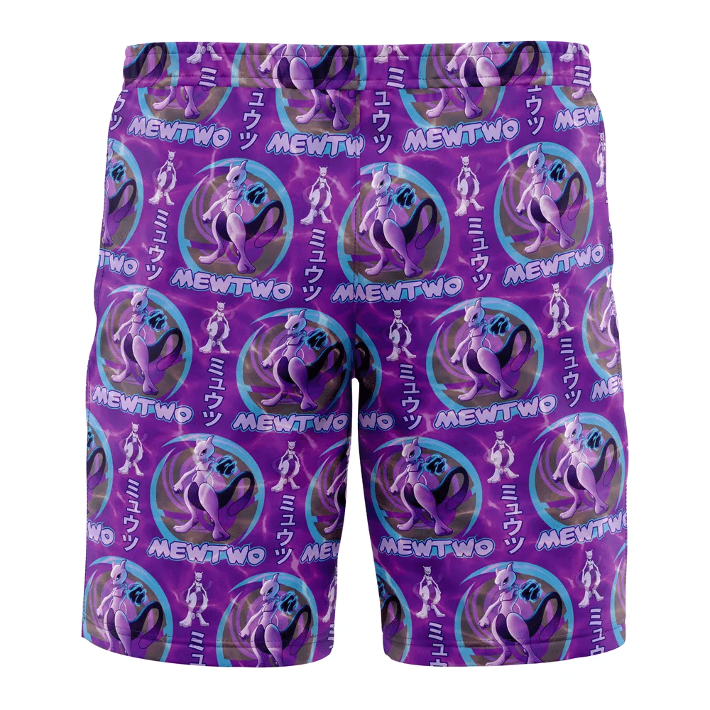 Pokemon Mewtwo Artificial Swim Trunks