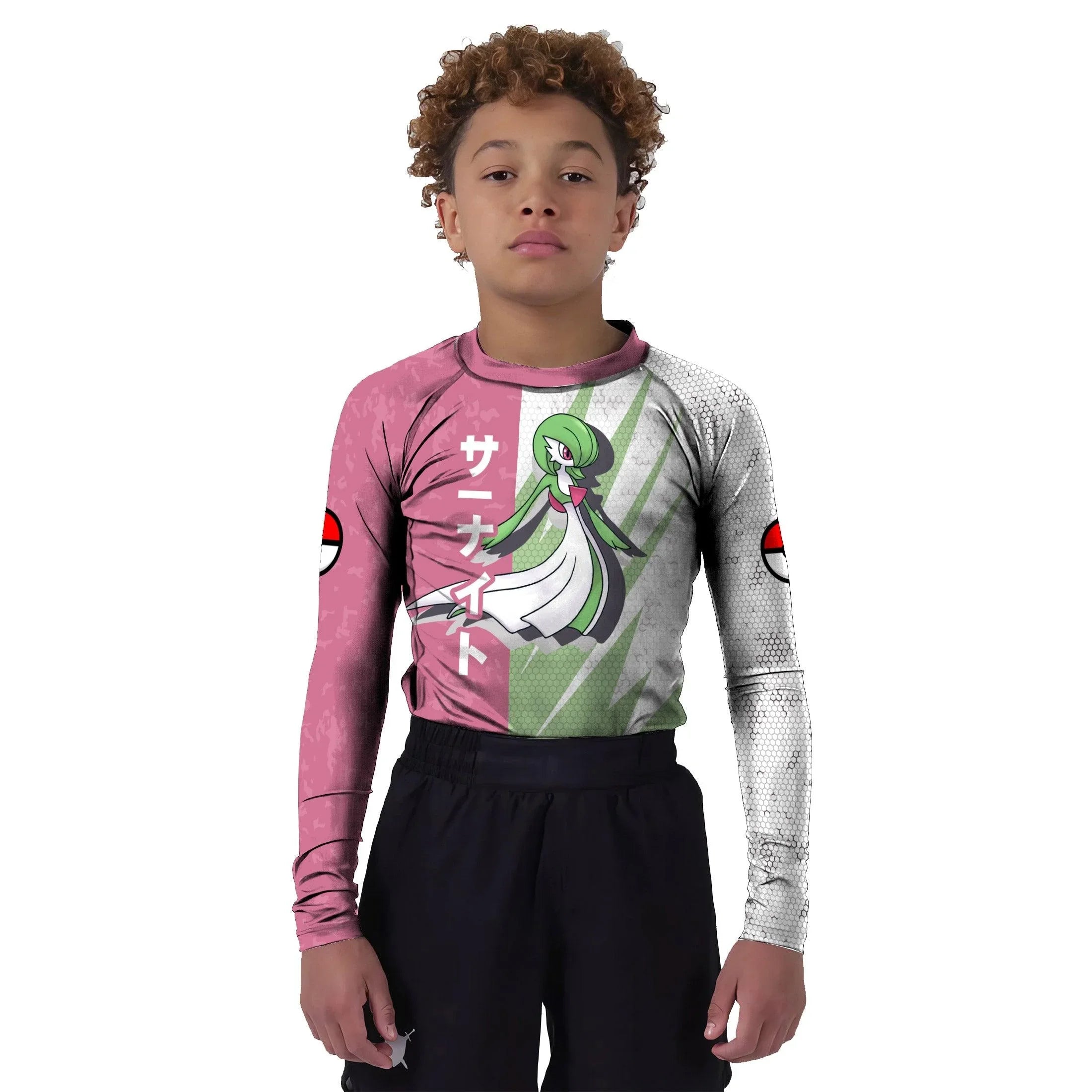 Pokemon Mystic Gardevoir Kids Rash Guard | Athletic Wear
