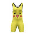 Pokemon Pikachu Face Wrestling Singlet