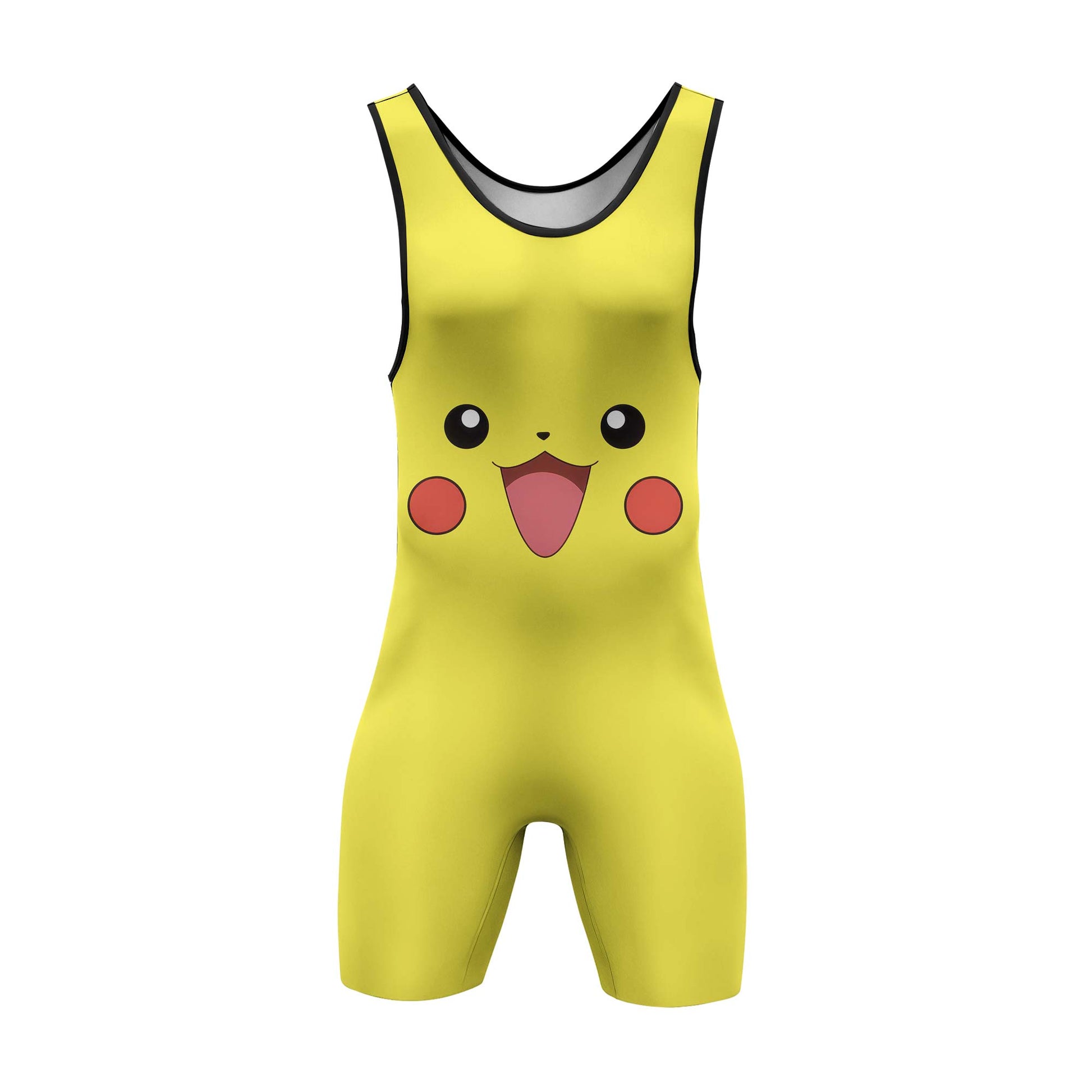 Pokemon Pikachu Face Wrestling Singlet