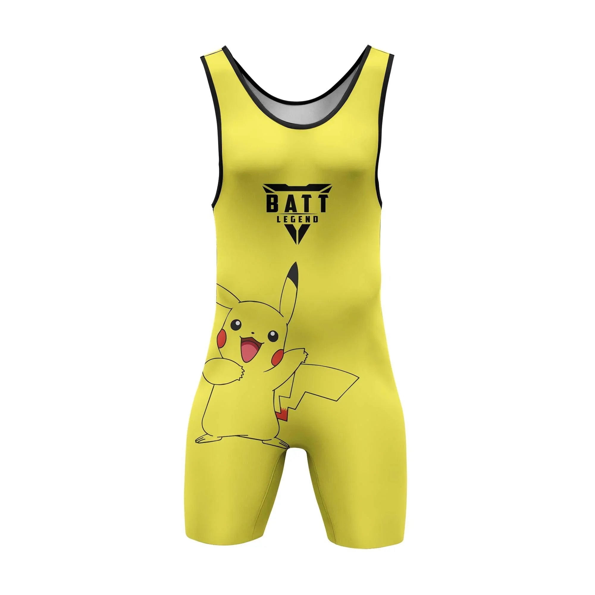 Pokemon Pikachu Wrestling Singlet | Powerlifting Tournament