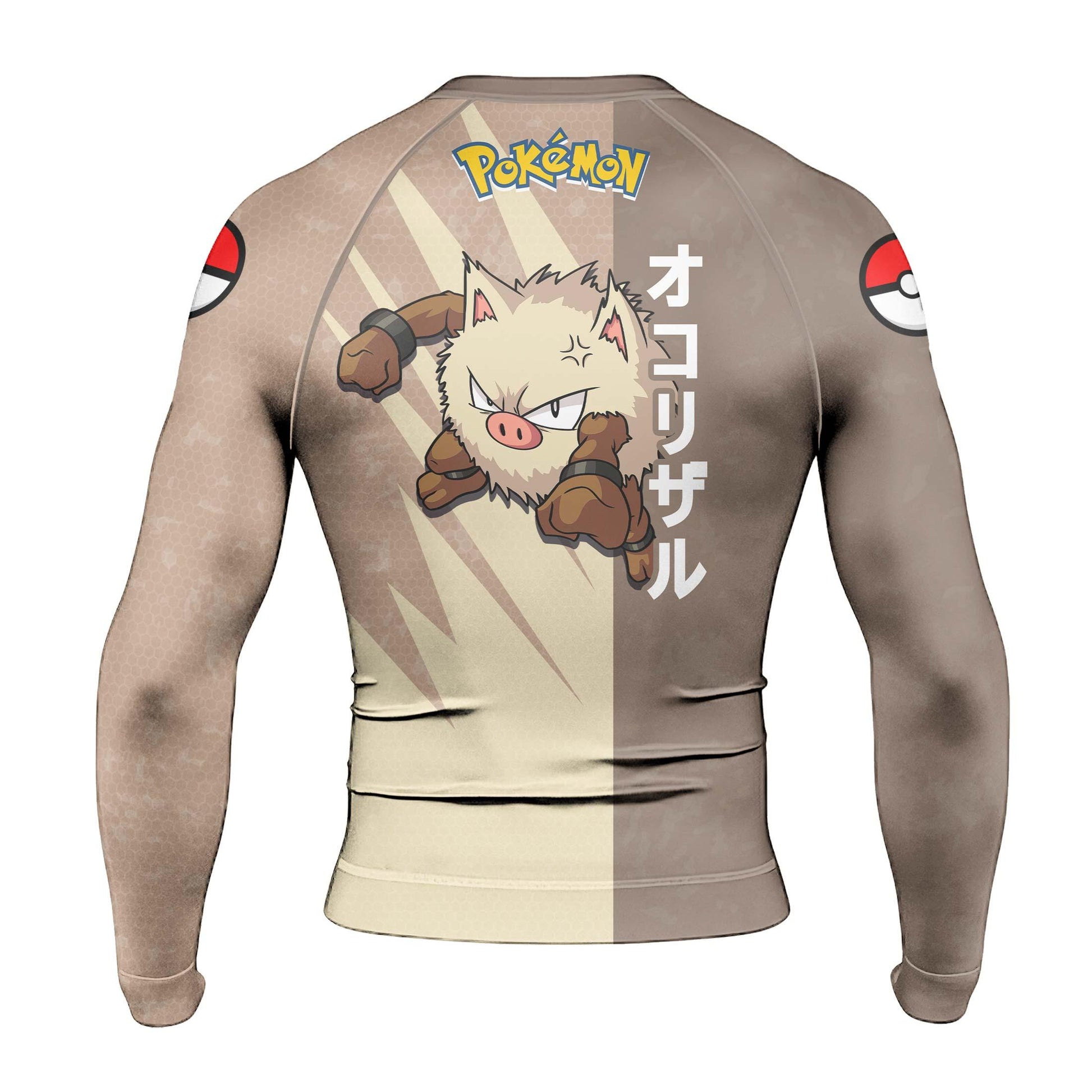 Pokemon Primeape Rash Guard