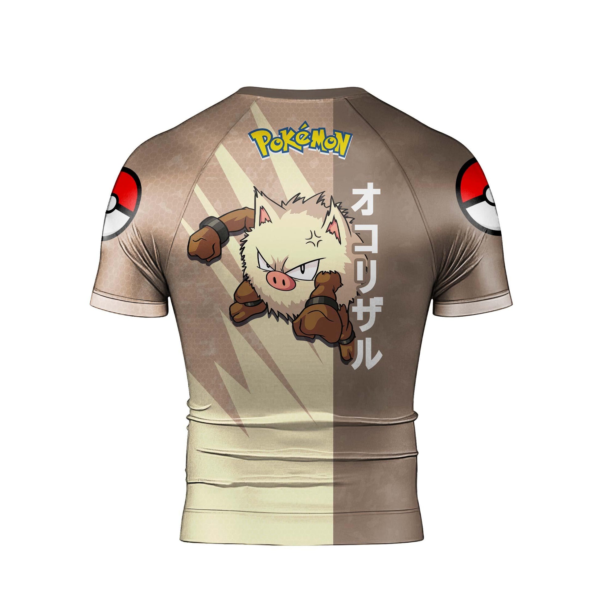Pokemon Primeape Rash Guard