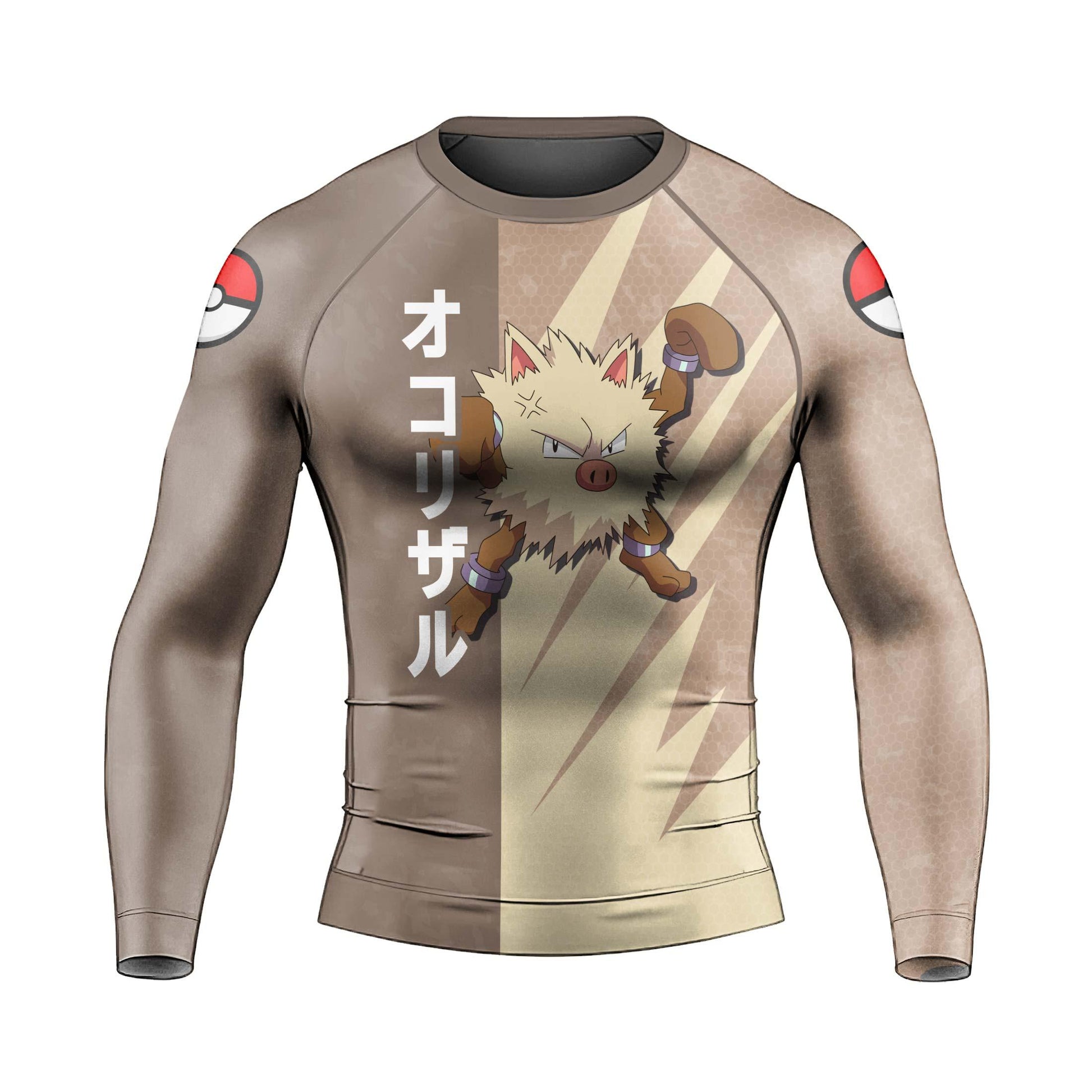 Pokemon Primeape Rash Guard