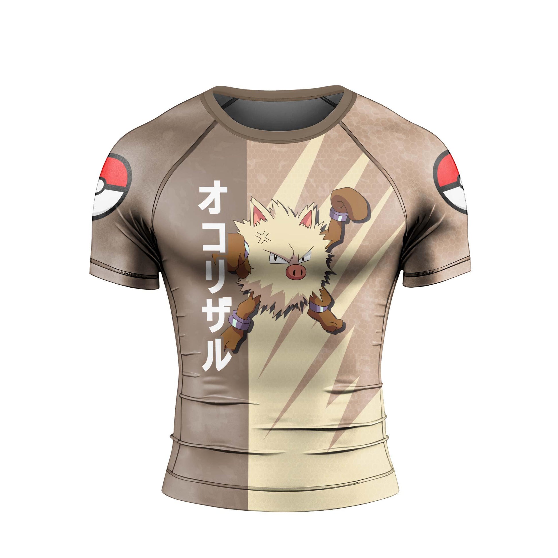 Pokemon Primeape Rash Guard