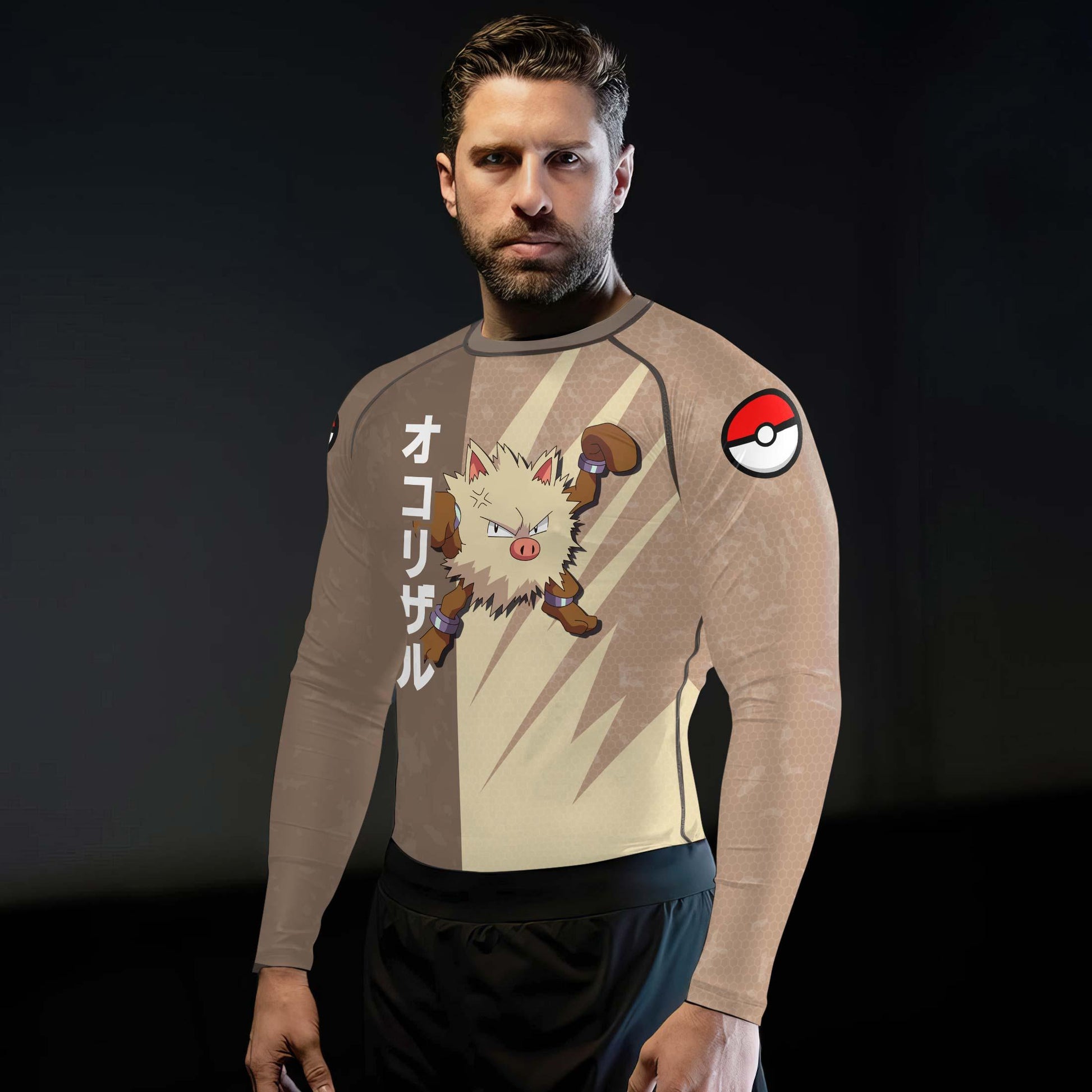 Pokemon Primeape Rash Guard