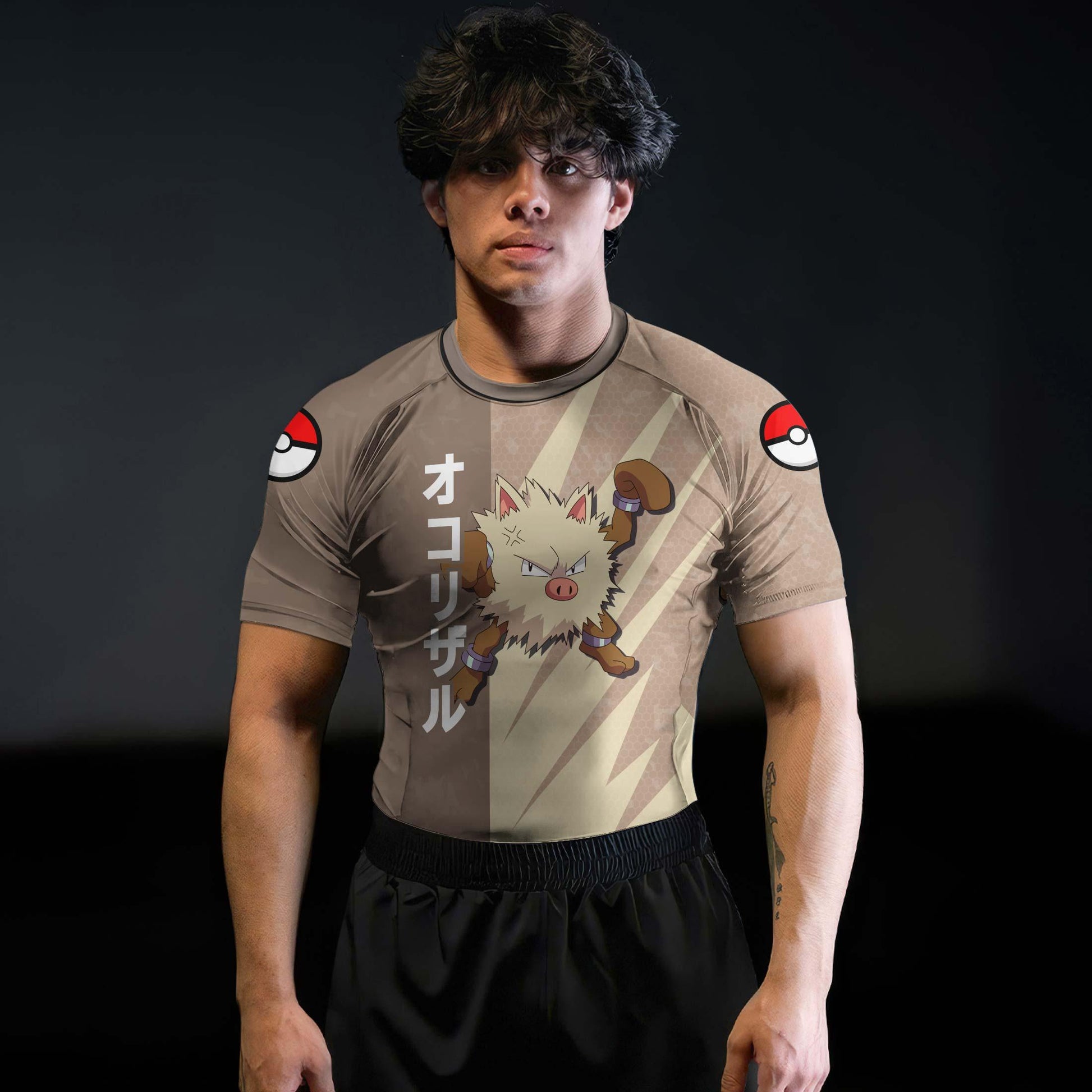 Pokemon Primeape Rash Guard
