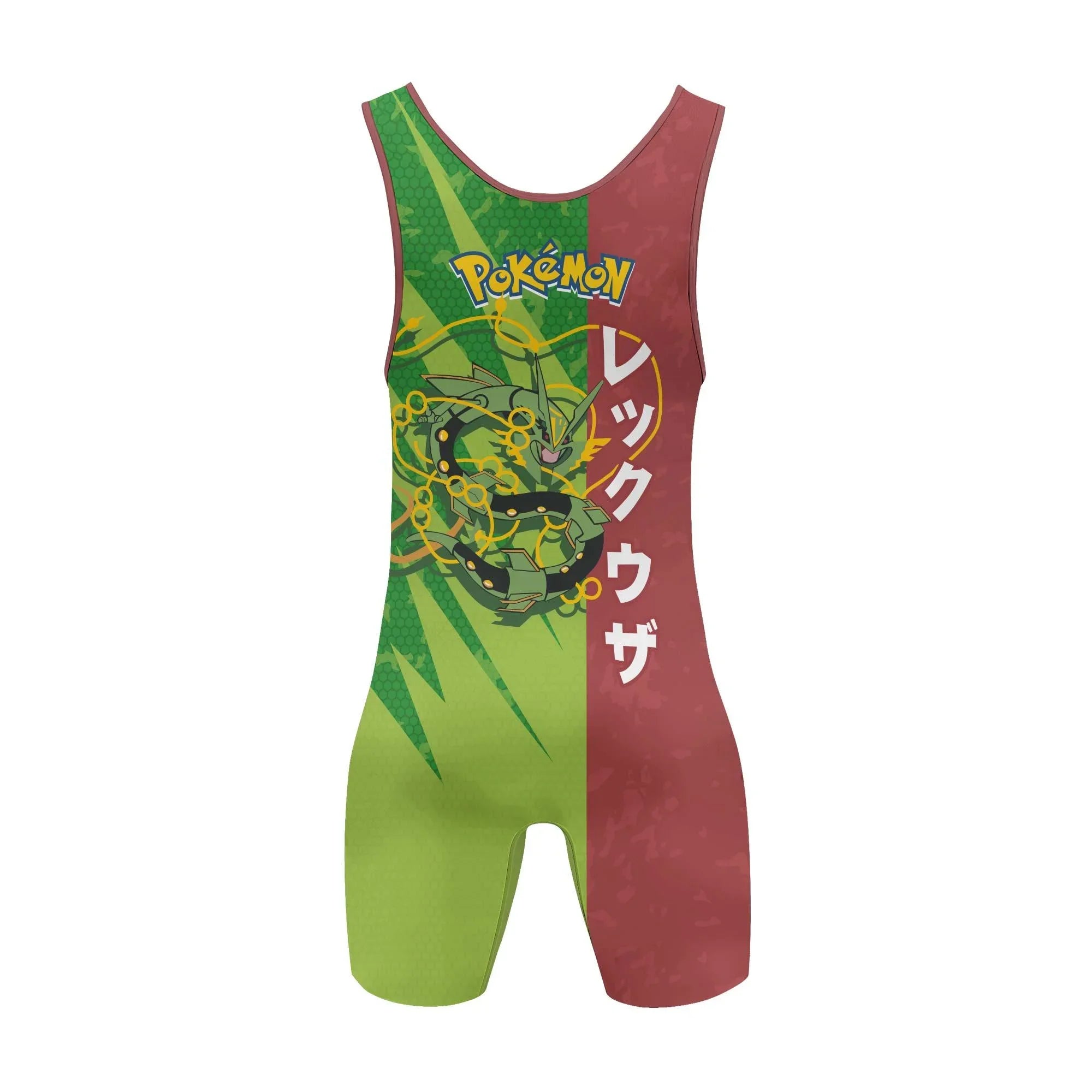 Pokemon Rayquaza Wrestling Singlet | Powerlifting Tournament