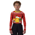 Pokemon Santa Pikachu Kids Rash Guard