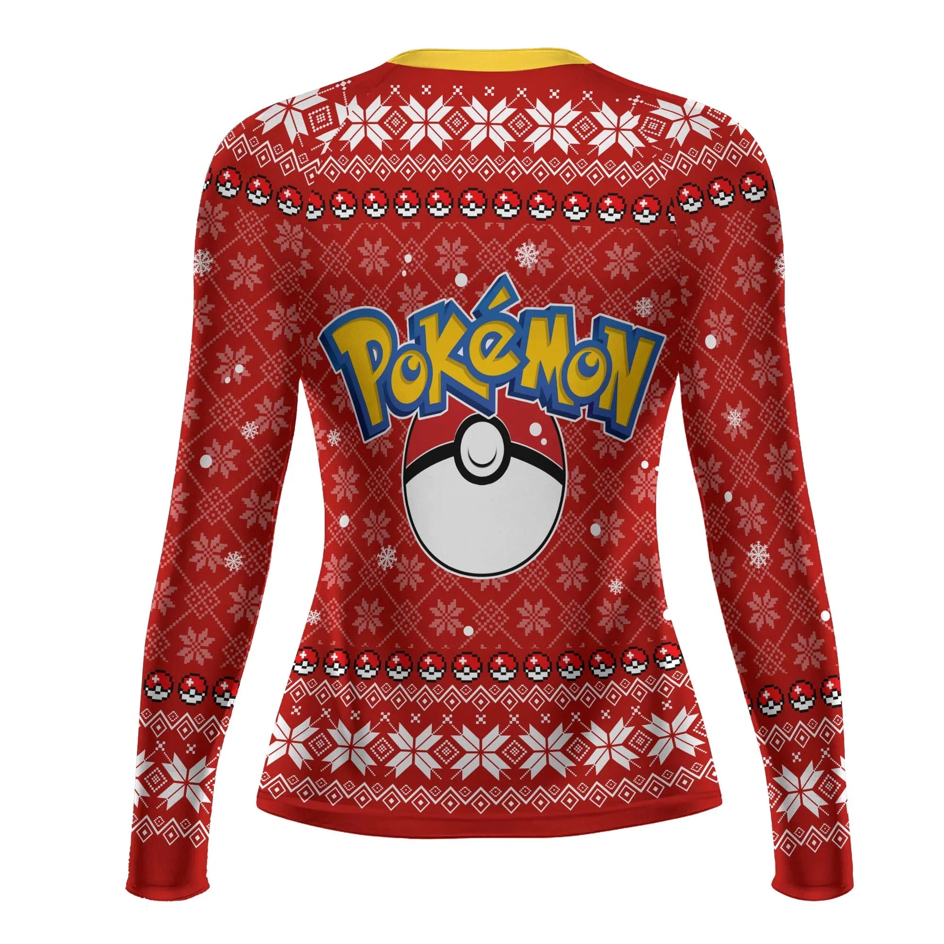 Pokemon Santa Pikachu Rash Guard