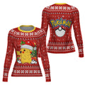 Pokemon Santa Pikachu Rash Guard