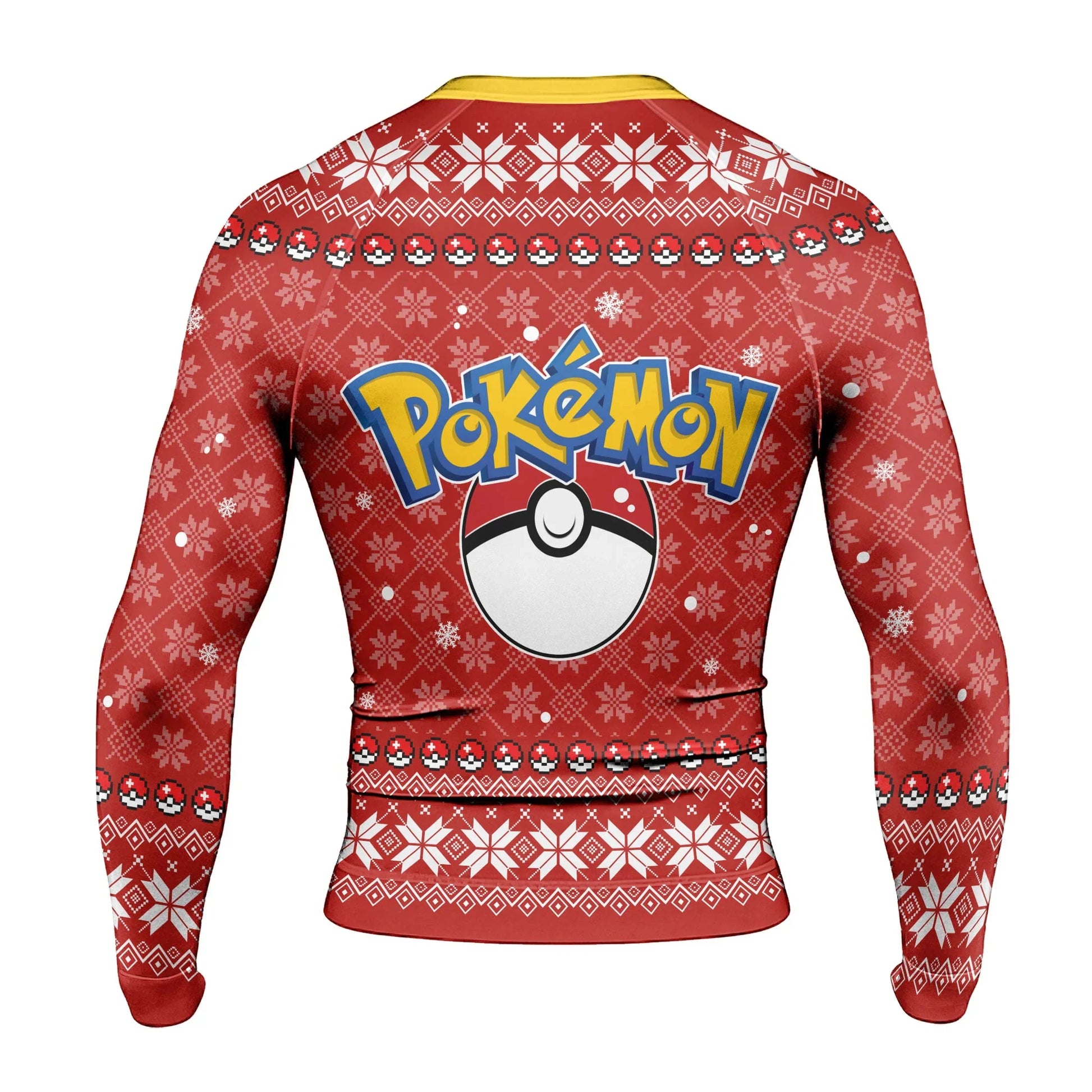 Pokemon Santa Pikachu Rash Guard
