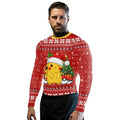 Pokemon Santa Pikachu Rash Guard