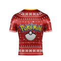Pokemon Santa Pikachu Rash Guard