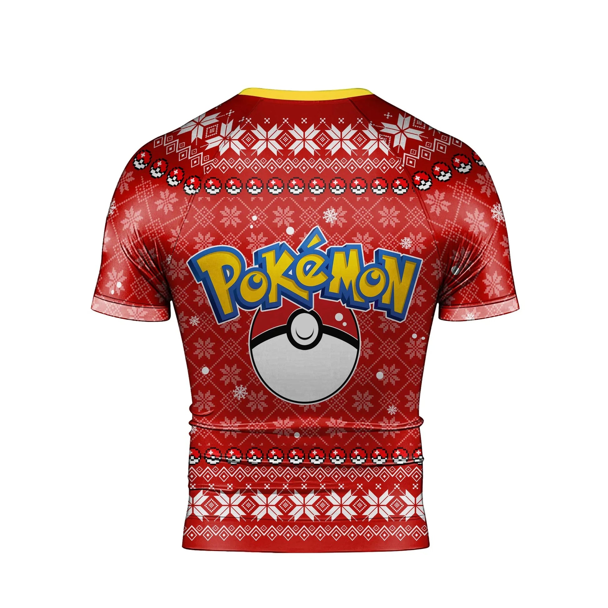 Pokemon Santa Pikachu Rash Guard
