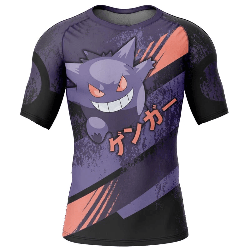 Pokemon Shadow Gengar Rash Guard