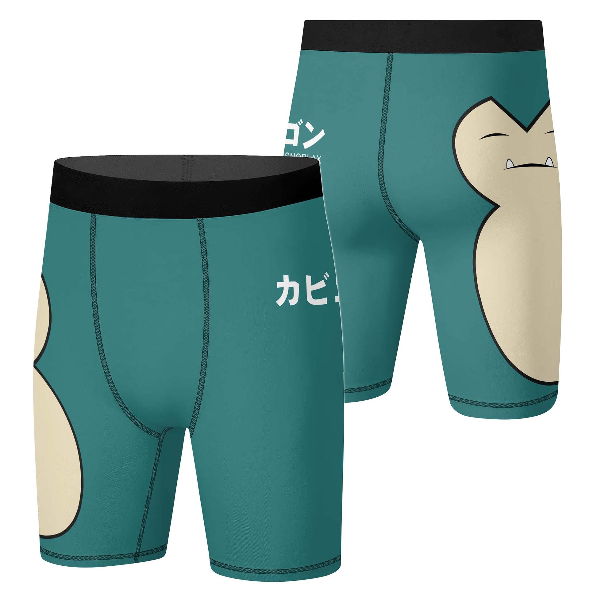 Pokemon Snorlax Face Compression Shorts