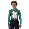 Pokemon Snorlax Face Kids Rash Guard