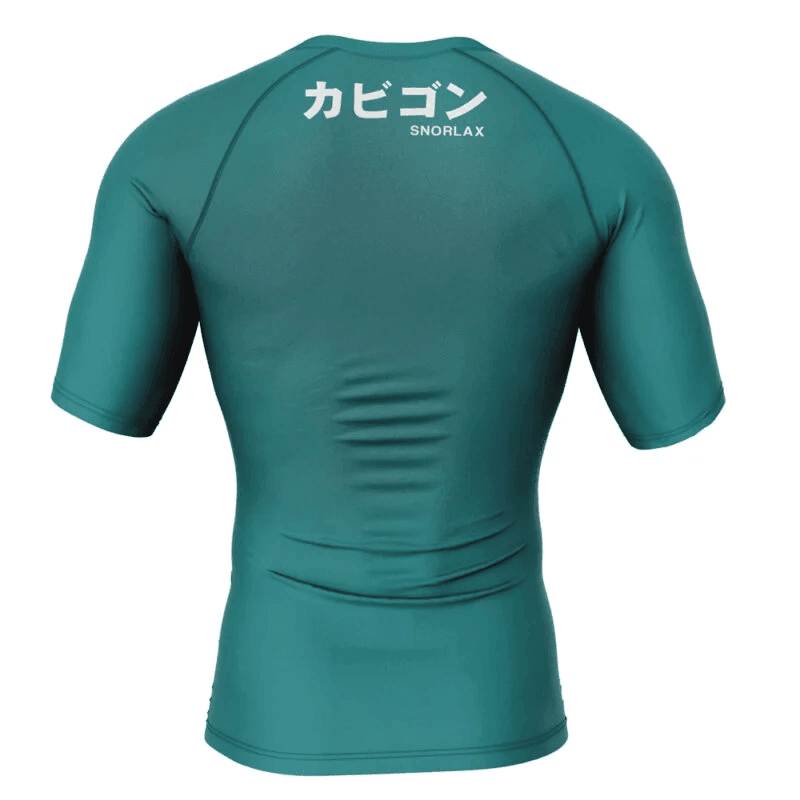 Pokemon Snorlax Face Rash Guard