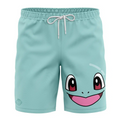 Pokemon Squirtle Face Swim Trunks