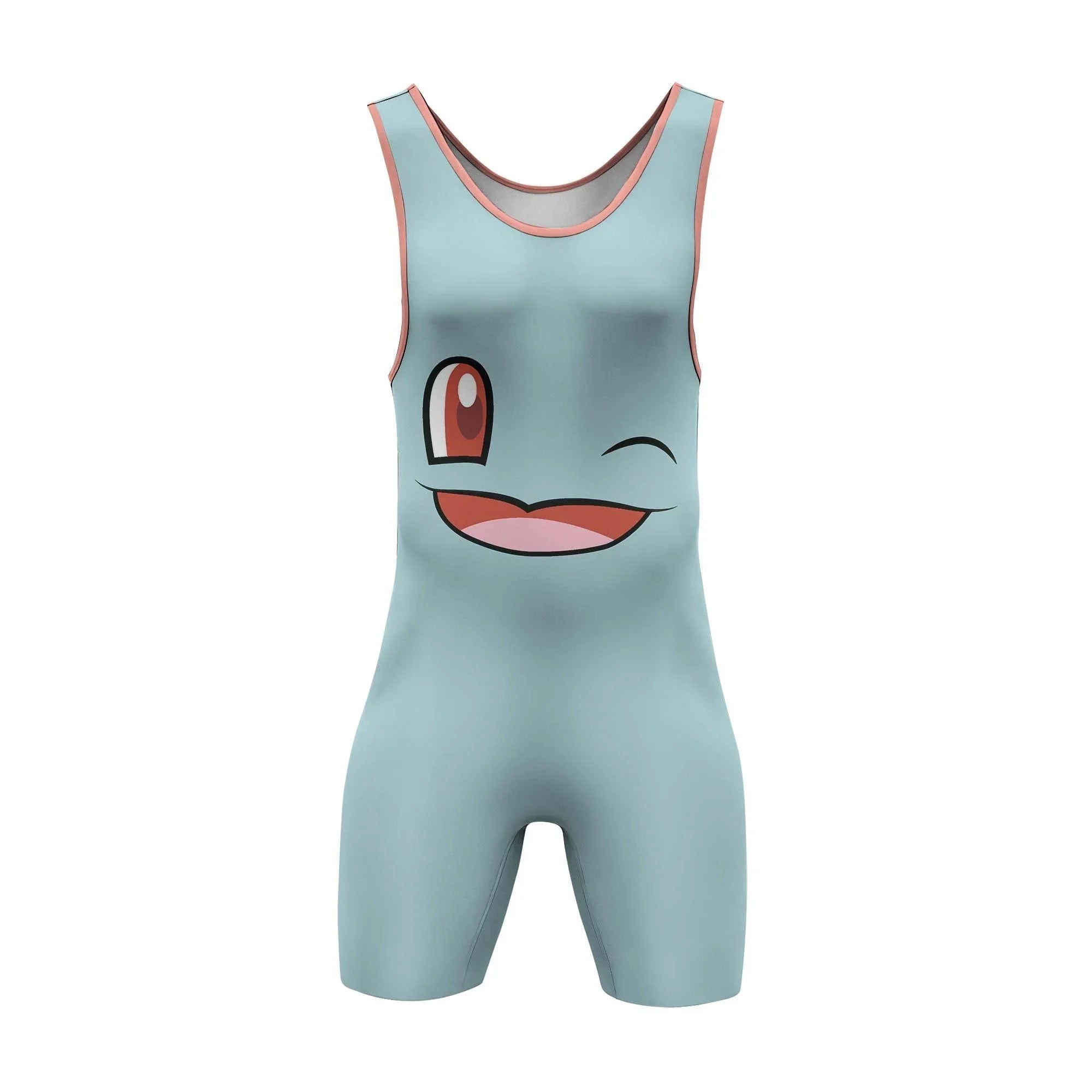 Pokemon Squirtle Face Wrestling Singlet | Powerlifting Gear