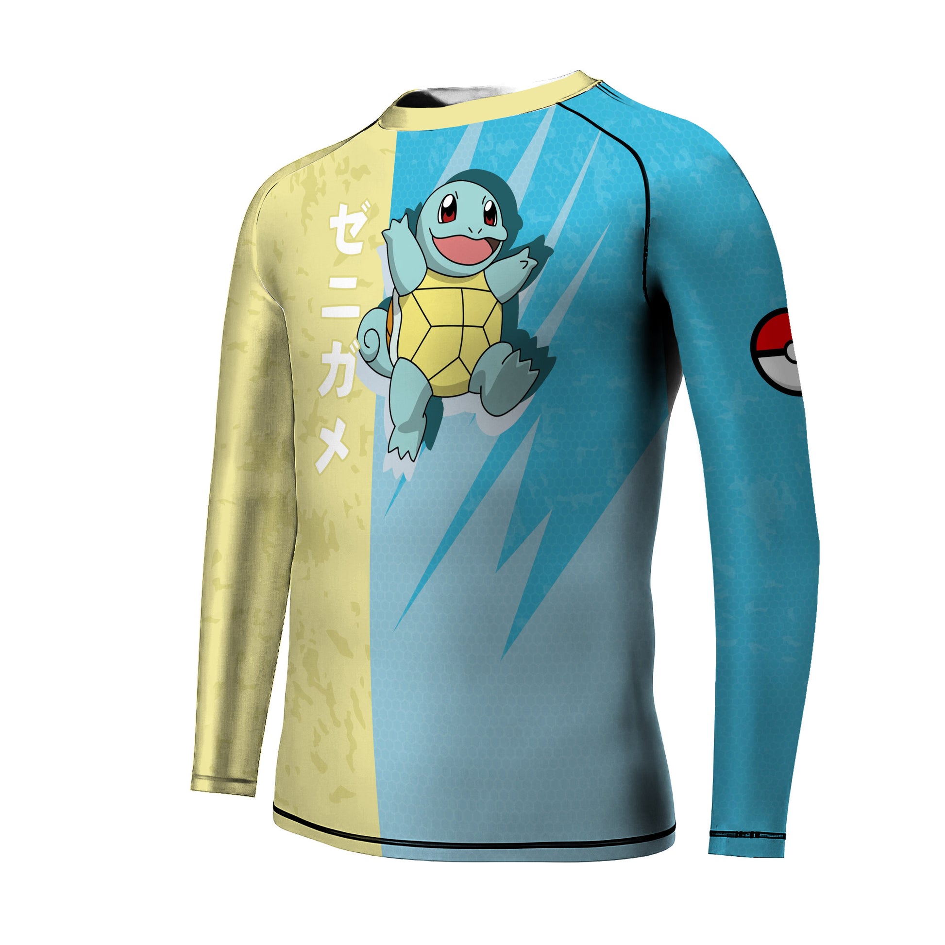 Pokemon Squirtle Water Gun Kids Rash Guard