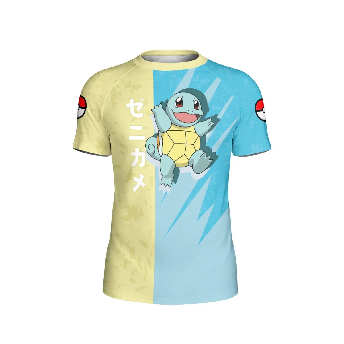 Pokemon Squirtle Water Gun Kids Rash Guard