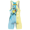 Pokemon Squirtle Water Gun Wrestling Singlet